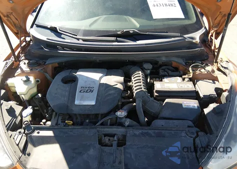 2016 Hyundai Veloster Turbo z USA, uszkodzony, nr VIN KMHTC6AE4GU278190